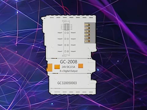 GC-2008型8路数字量输出IO（PNP型）