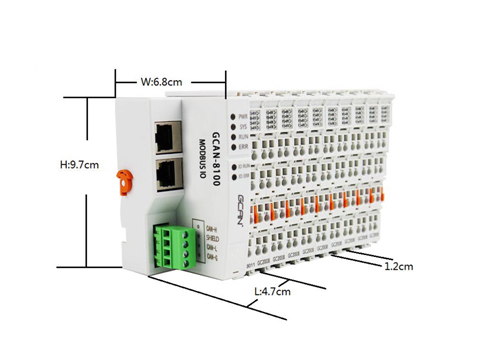 这个modbus io耦合器很猛