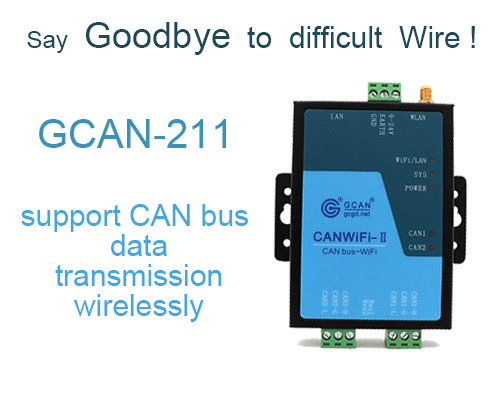How to transmit CAN data wirelessly