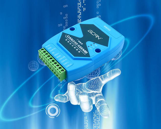 Serial port CAN module (gcan-201) serial port and CAN interf