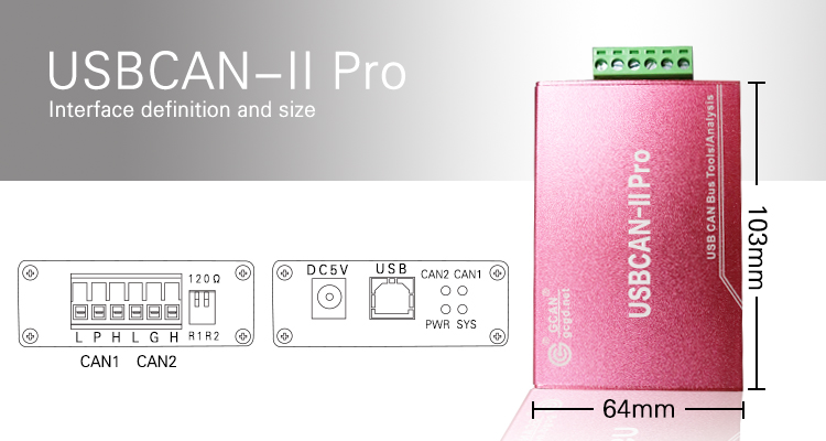 Can bus communication instrument