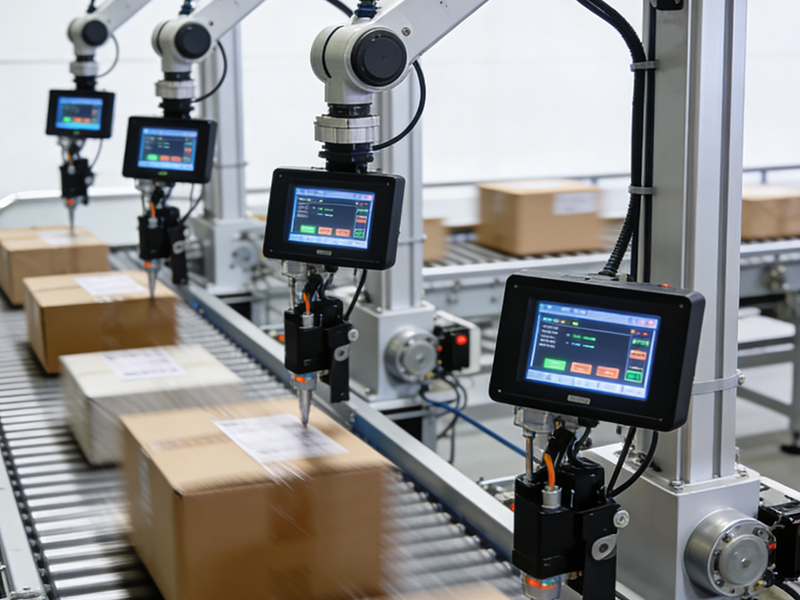 Application of CAN devices in sorting and control projects